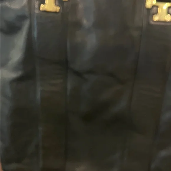 Tory Burch black Leather Tote Bag - Picture 7 of 16